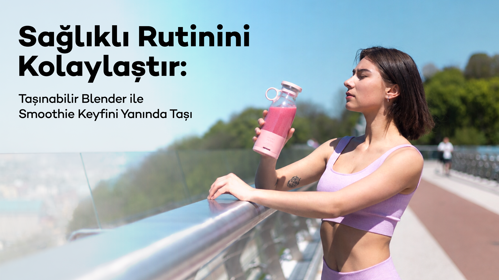 Sağlıklı Yaşamı Kolaylaştıran Küçük Alışkanlıklar: Taşınabilir Blender ile Smoothie Rutini