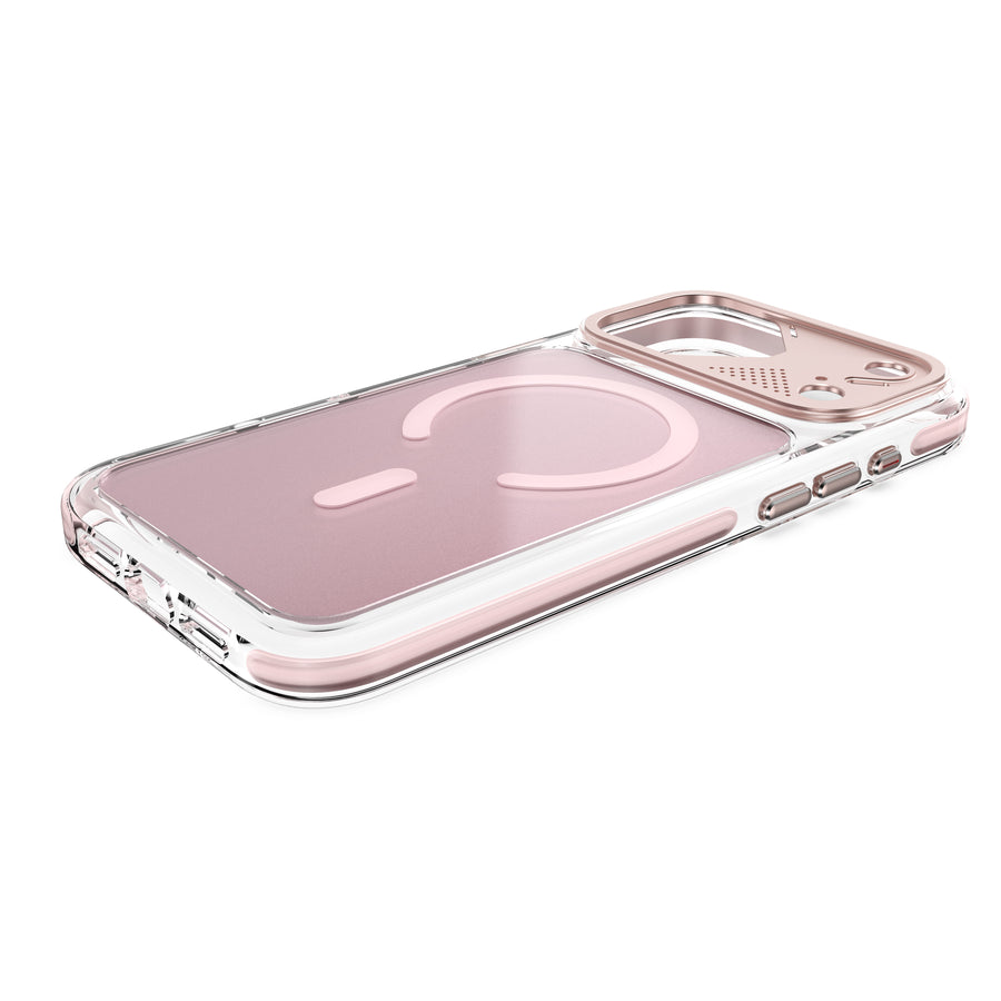 Njoyny Native Armor iPhone 18 Pro Max MagSafe Kılıf - Pembe