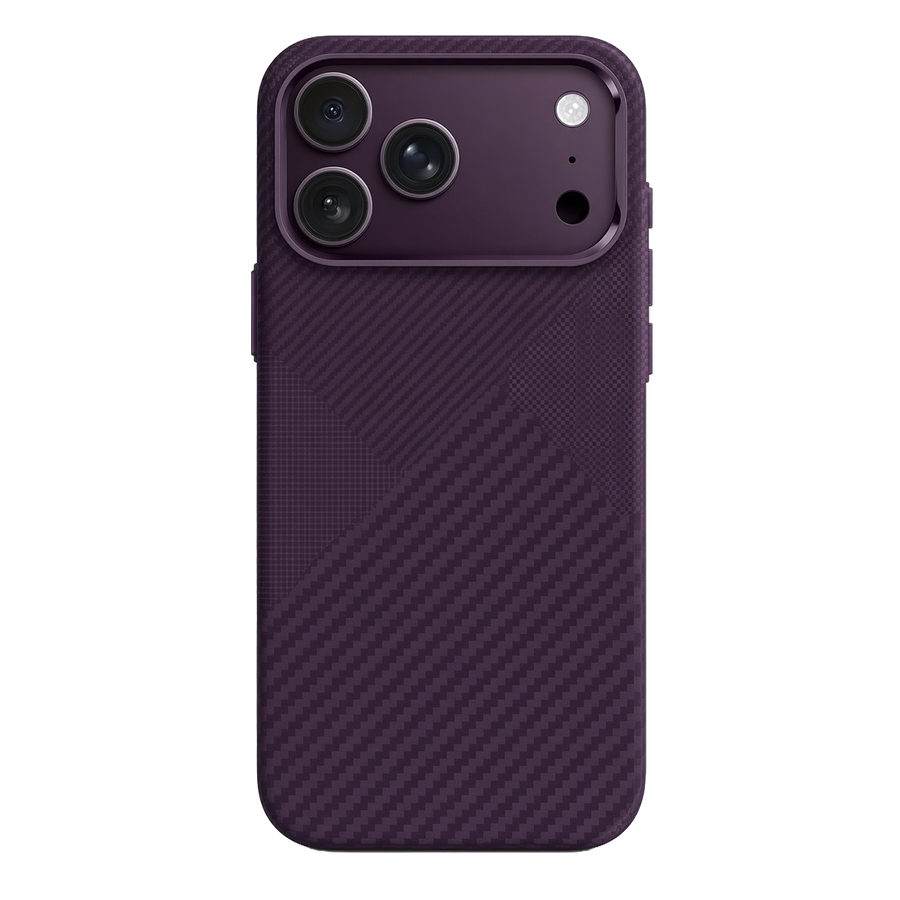 Knit Silicone iPhone 18 Pro Max / iPhone 17 Pro Max MagSafe Kılıf P019 - Bordo