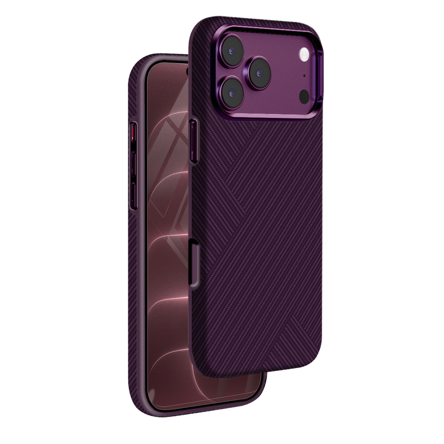 Knit Silicone iPhone 18 Pro Max / iPhone 17 Pro Max MagSafe Kılıf P020 - Bordo