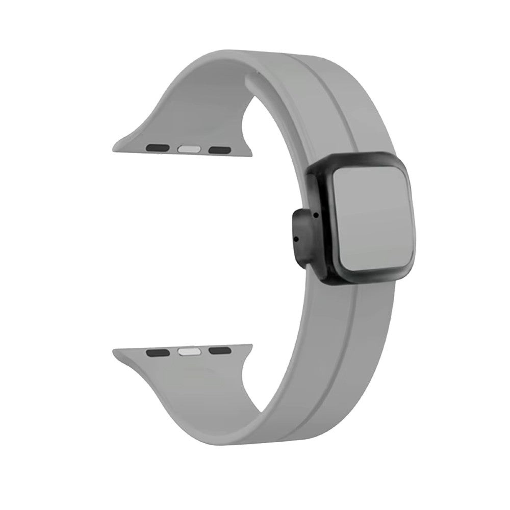 Piili Apple Watch 42-44-45-46-49 mm Silicone Band Kayış Lacivert - Yeşil