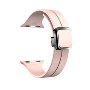 Piili Apple Watch 42-44-45-46-49 mm Silicone Band Kayış Lacivert - Sarı
