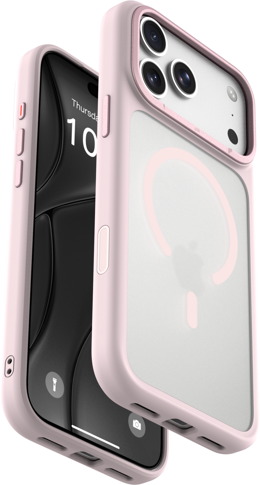 Piili Element iPhone 18 Pro Max MagSafe Kılıf - Pembe