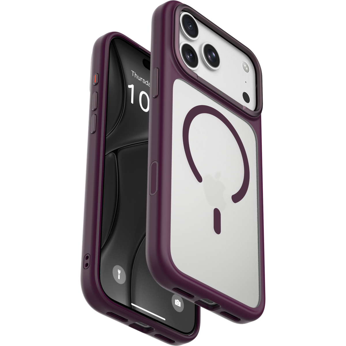 Piili Element iPhone 18 Pro Max MagSafe Kılıf - Bordo