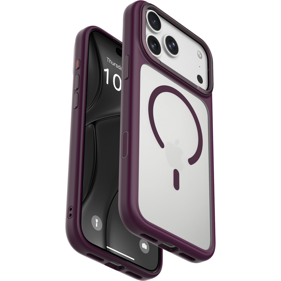 Piili Element iPhone 18 Pro Max MagSafe Kılıf - Bordo