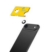 Piili iPhone 17 Air Safir Lens Koruyucu - Siyah