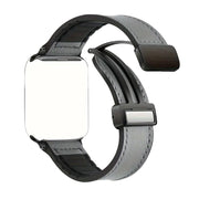 Piili Apple Watch 42-44-45-46-49 mm Vintage Leather Kayış - Gri