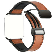 Piili Apple Watch 42-44-45-46-49 mm Vintage Leather Kayış - Kahverengi