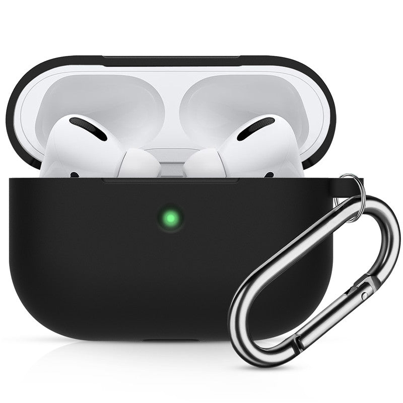 Piili AirPods Pro Lansman Kılıf AirPods Kılıfı - Siyah