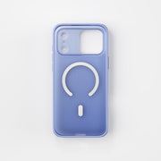 Njoyny Frosted iPhone 18 Pro Max MagSafe Kılıf - Buzul Mavi