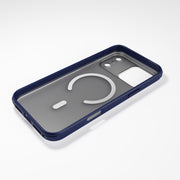 Njoyny Frosted iPhone 18 Pro Max MagSafe Kılıf - Mavi