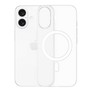 Piili iPhone 16 Ultra İnce Kılıf MagSafe 0, 4 mm Mat - Beyaz