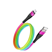 Piili Rainbow Type-C - Lightning Kablo – Çok Renkli