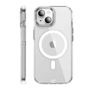 Piili iPhone 15 MagSafe Crystal Kılıf - Şeffaf