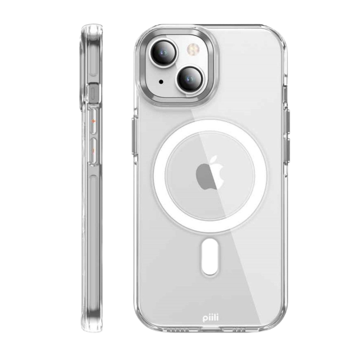 Piili iPhone 15 MagSafe Crystal Kılıf - Şeffaf