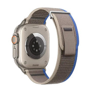 Piili Apple Watch 42-44-45-46-49 mm Urban Active Kayış Beyaz - Kahverengi
