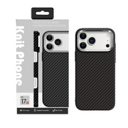 Knit iPhone 17 Pro Max Kevlar Series Kılıf LF - 162 - Siyah