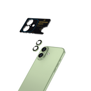 Imperium iPhone 17 Safir AR/AF Lens Koruyucu - Yeşil, Mor