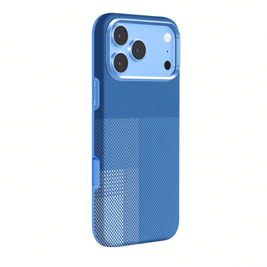 Knit iPhone 18 Pro Max / 17 Pro Max Mavi Silikon MagSafe Kılıf