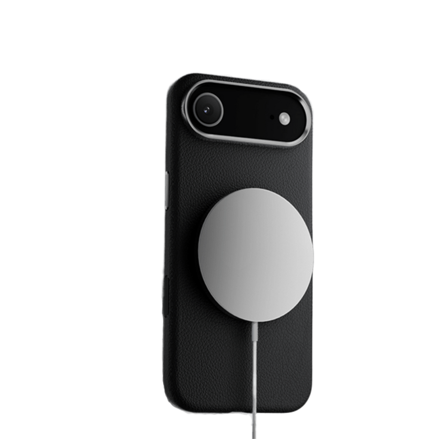 Piili iPhone 17 Air Leather MagSafe Kılıf – Siyah