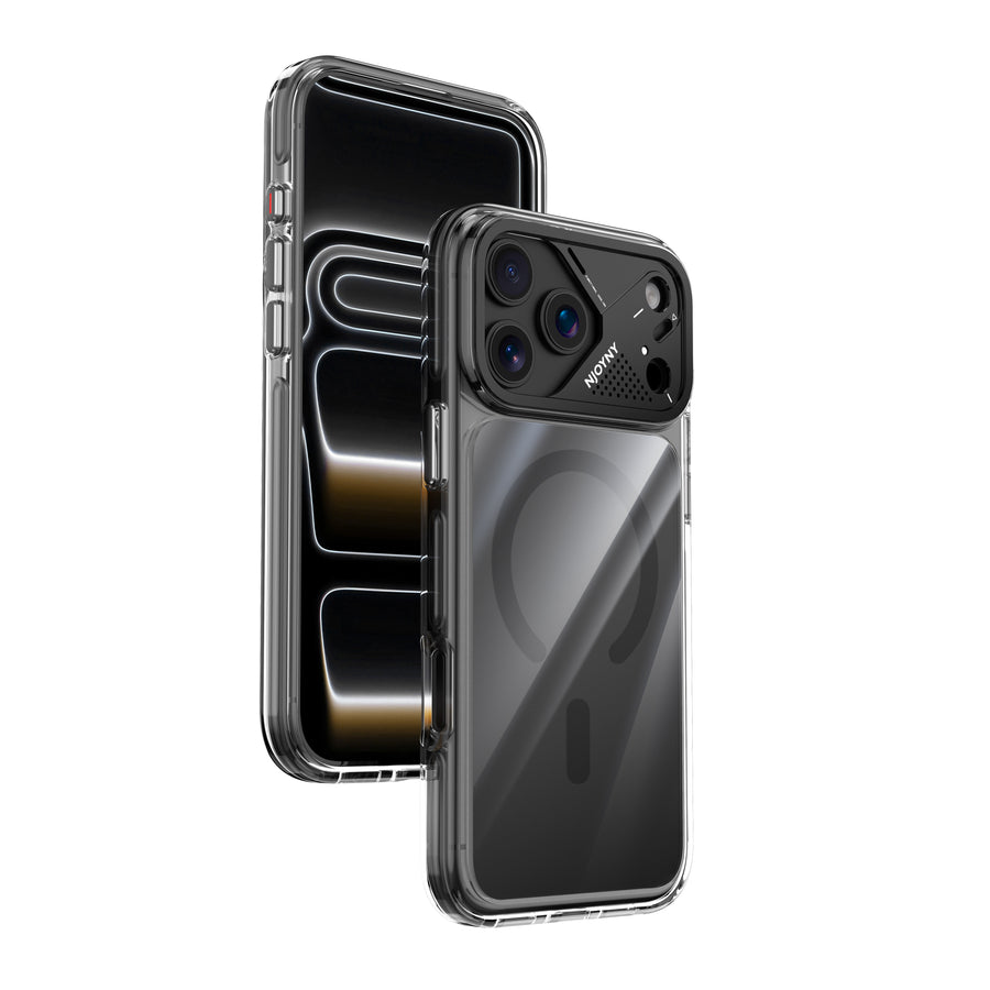 Njoyny Native Armor iPhone 18 Pro MagSafe Kılıf - Siyah