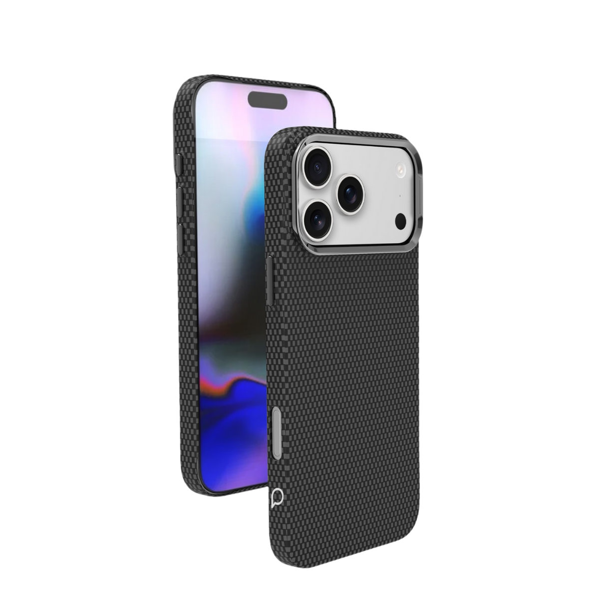 Piili ıPhone 17 Air Kevlar Serisi Magsafe Kılıf - Siyah