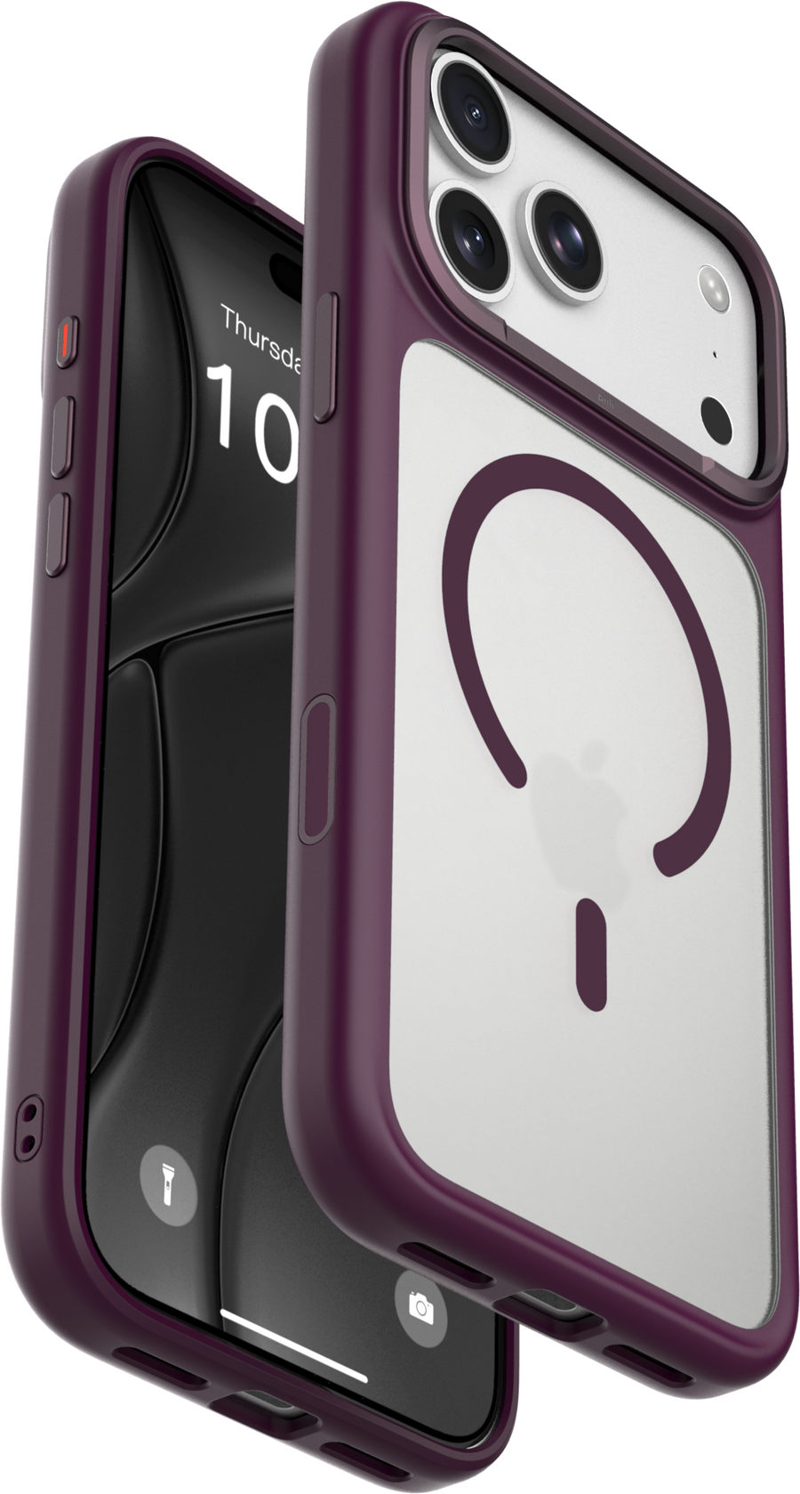 Piili Element iPhone 18 Pro MagSafe Kılıf - Bordo