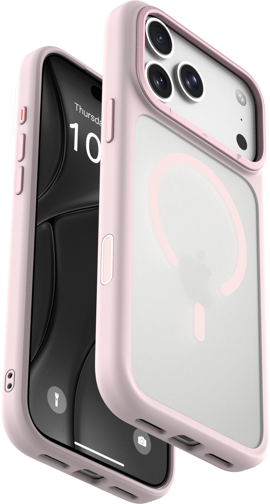 Piili Element iPhone 18 Pro MagSafe Kılıf - Pembe