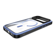 Njoyny Steel Armor iPhone 18 Pro Max MagSafe Kılıf - Buzul Mavi