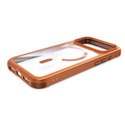 Njoyny Steel Armor iPhone 18 Pro Max MagSafe Kılıf - Turuncu