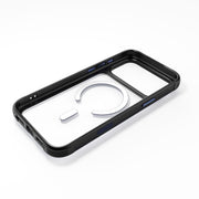 Njoyny Steel Armor iPhone 18 Pro Max MagSafe Kılıf - Mavi
