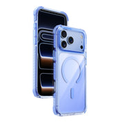 Njoyny Combat Triple-Layered iPhone 18 Pro MagSafe Kılıf - Buzul Mavi