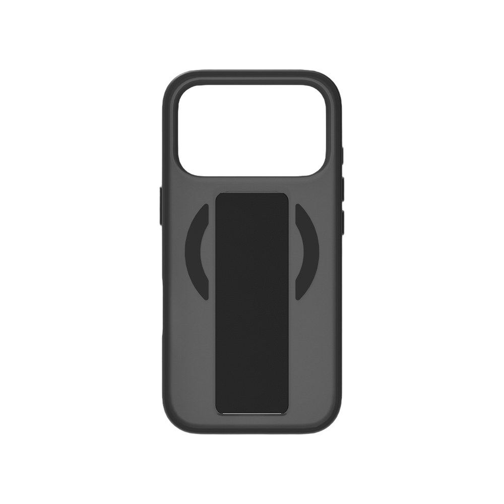 Piili iPhone 17 Pro Mag - Stand Pro MagSafe Kılıf - Siyah
