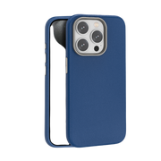 Piili İphone 15 Leather Magsafe Kılıf - Lacivert
