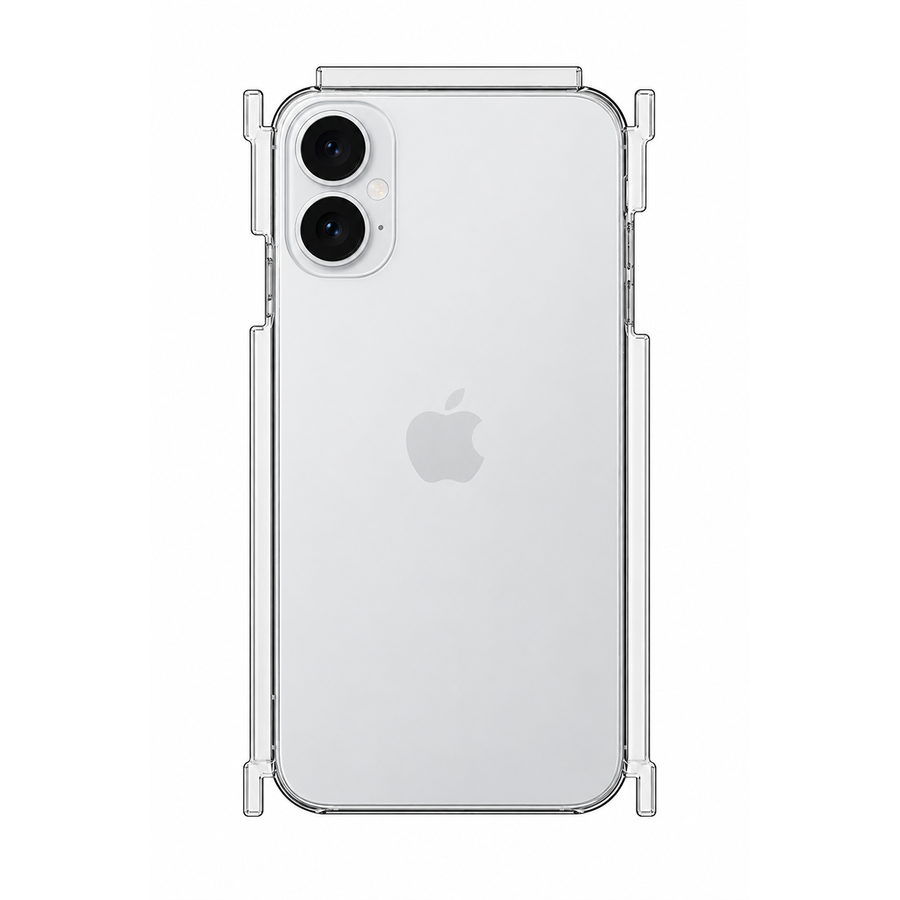 Piili iPhone 17 TPU Full Body Arka Yüzey Koruyucu