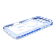 Njoyny Combat Triple-Layered iPhone 18 Pro Max MagSafe Kılıf - Buzul Mavi