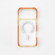 Njoyny Combat Triple-Layered iPhone 18 Pro Max MagSafe Kılıf - Turuncu