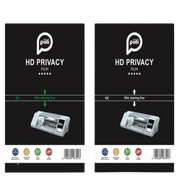 Piili 4D Japon Privacy Materyal 5 li Paket Şeffaf