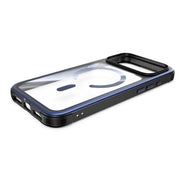 Njoyny Steel Armor iPhone 18 Pro MagSafe Kılıf - Mavi