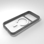 Njoyny Steel Armor iPhone 18 Pro MagSafe Kılıf - Beyaz