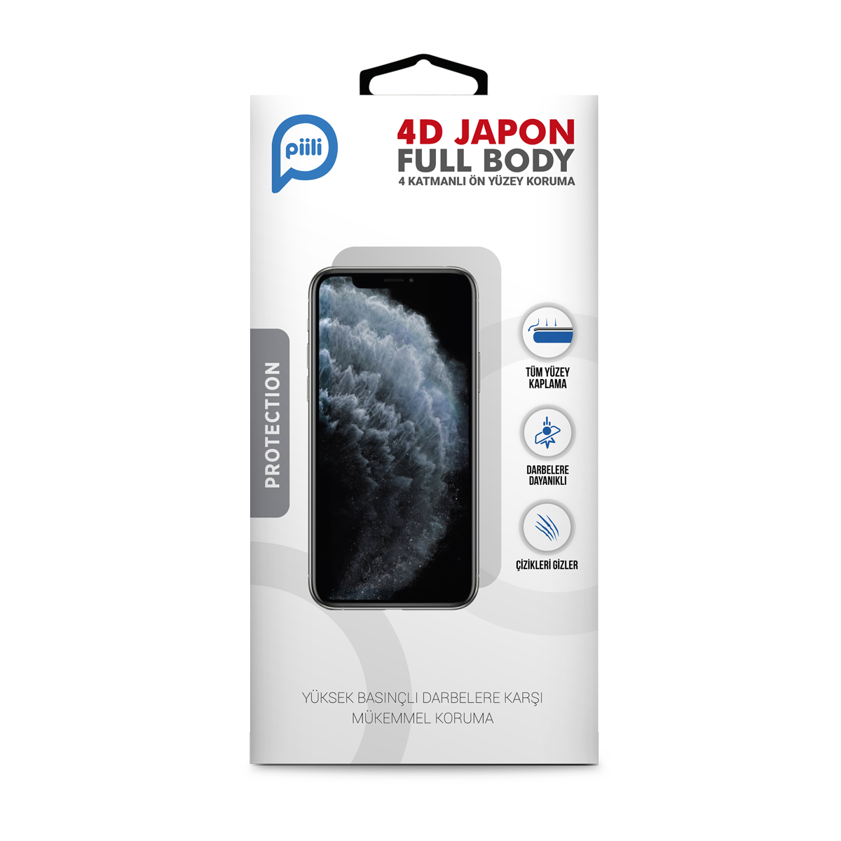 Piili Apple Watch 40 mm 4D Japon Saat Ekran Koruyucu – Şeffaf