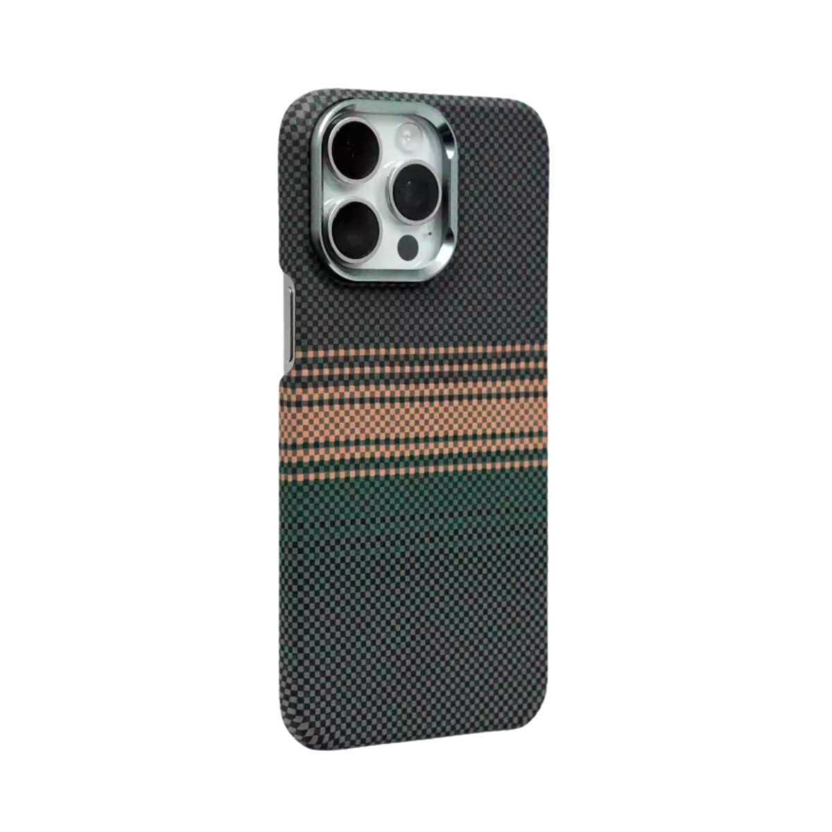 Knit iPhone 16 Pro Max Kevlar Series Kılıf LF - 115 – Yeşil