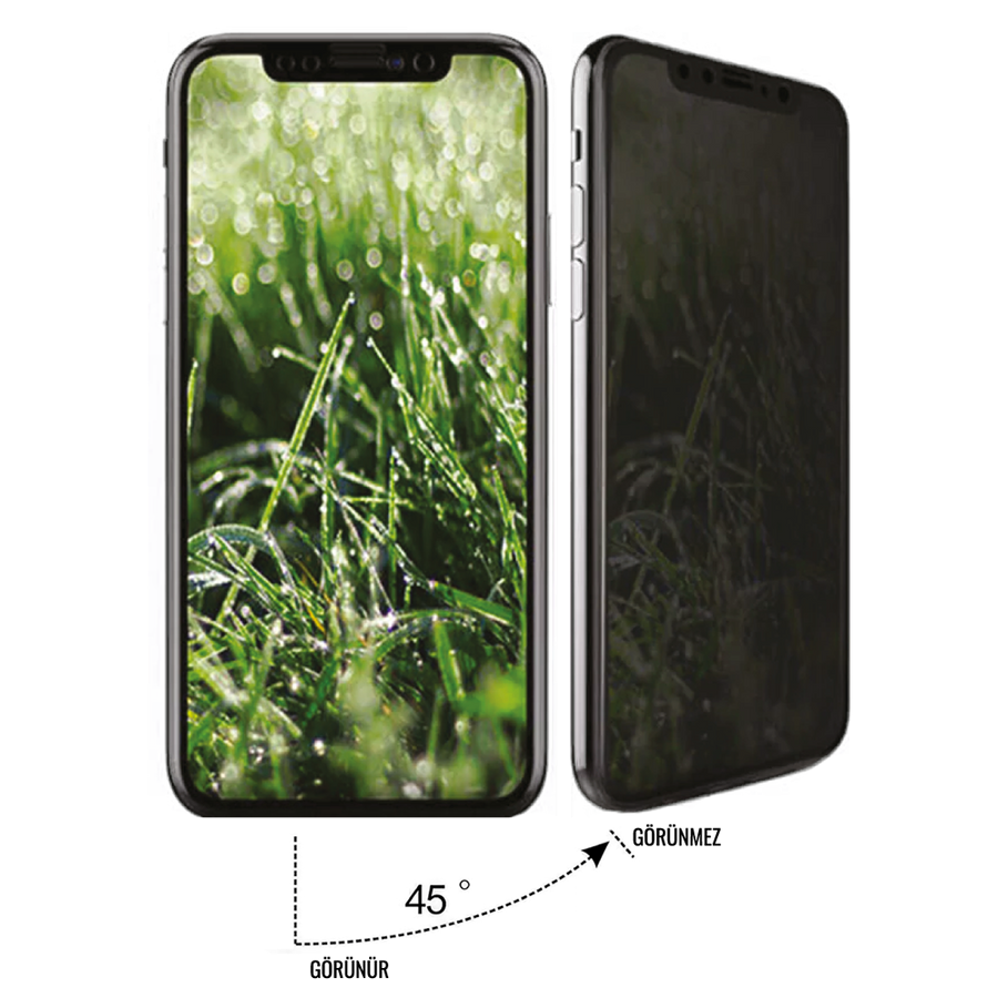 Piili iPhone 16 Pro Hayalet (Privacy) Ekran Koruyucu