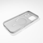 Njoyny Frosted iPhone 18 Pro MagSafe Kılıf - Beyaz
