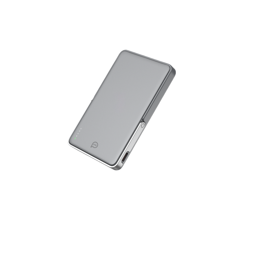 Piili Standlı MagSafe Powerbank P - MS25 5.000 mAh – Gri