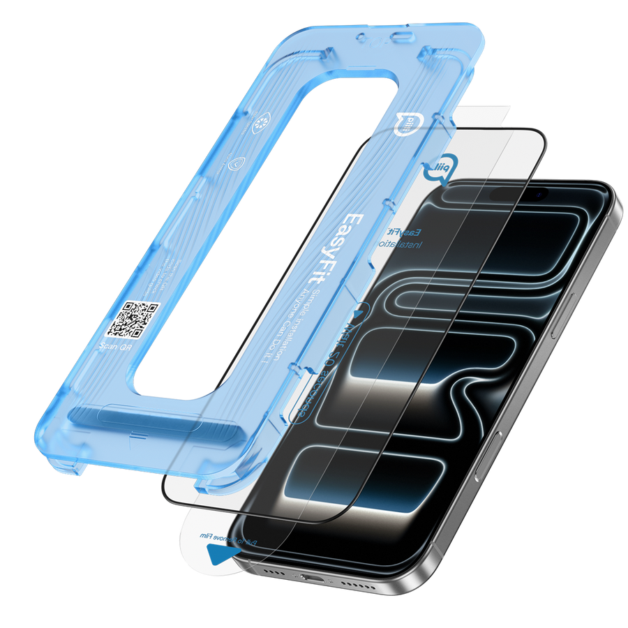 Piili ClearGlass Snapfit iPhone Air Ekran Koruyucu – Şeffaf