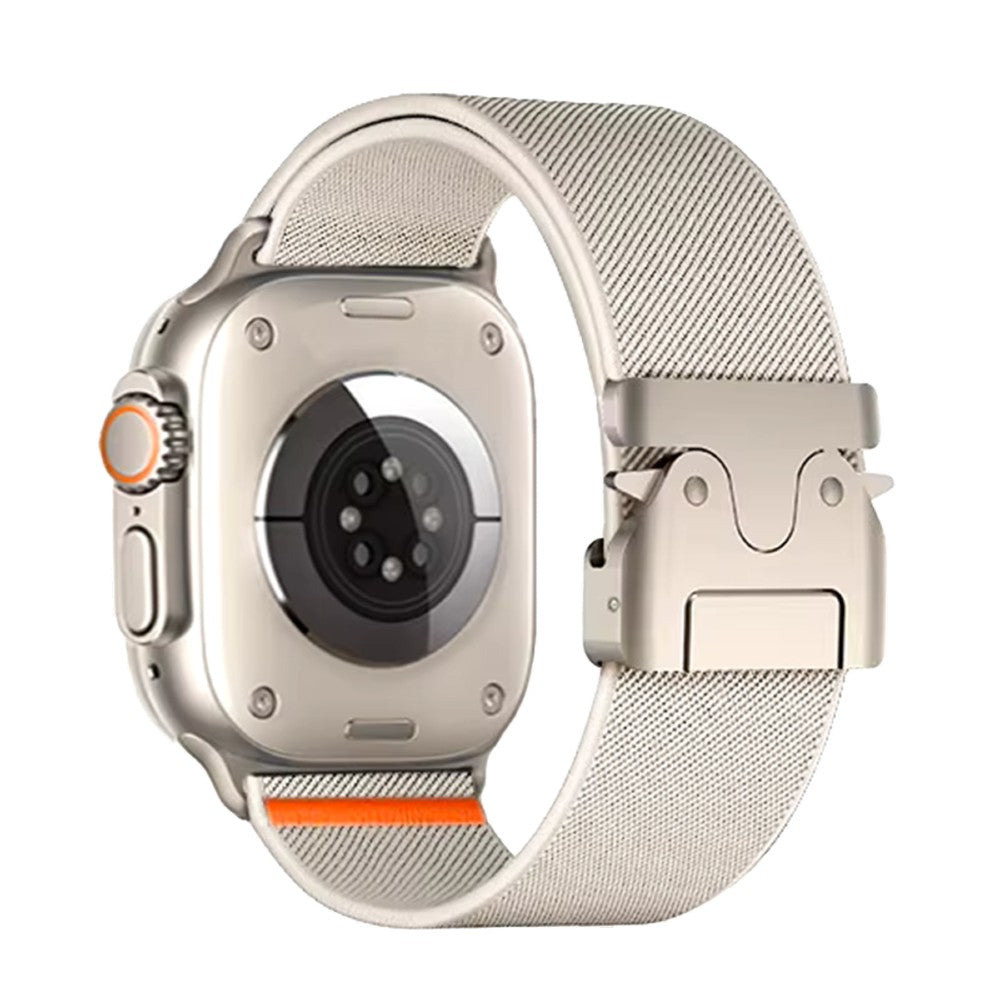 Piili Apple Watch 42-44-45-46-49 mm Steel MeshKayış Gri - Lacivert