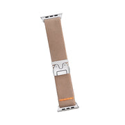 Piili Apple Watch 42 - 44 - 45 - 46 - 49 mm Steel Meshkayış Gri Apple Watch Kayışı - Bej