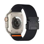 Piili Apple Watch 42-44-45-46-49 mm Steel MeshKayış Gri - Gri
