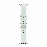 Piili Apple Watch 42 - 44 - 45 - 49 mm Leather Bandyeşil Apple Watch Kayışı - Mavi
